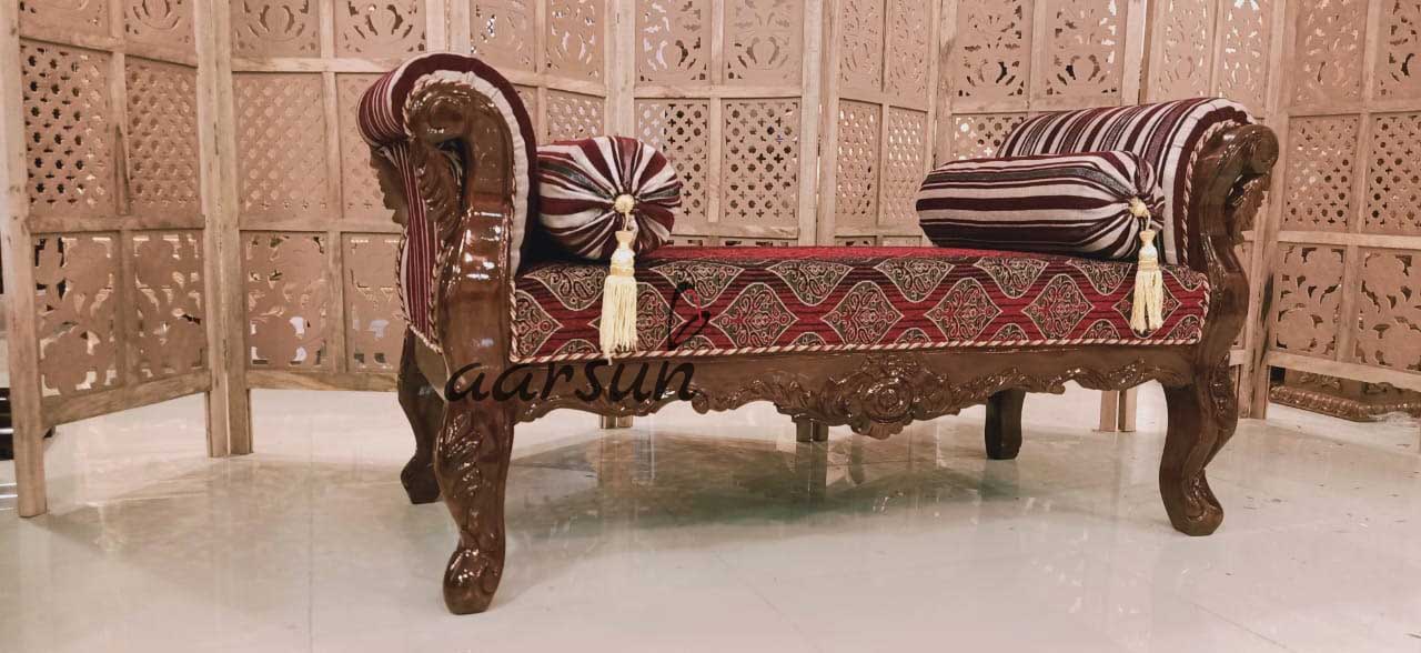 हस्तनिर्मित बिस्तर बेंच/होम सेटटी सेट-0042 view 3